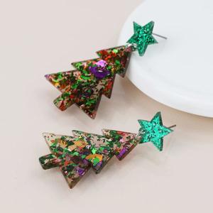 Peace of Mind Jewellery Christmas Tree Earrings